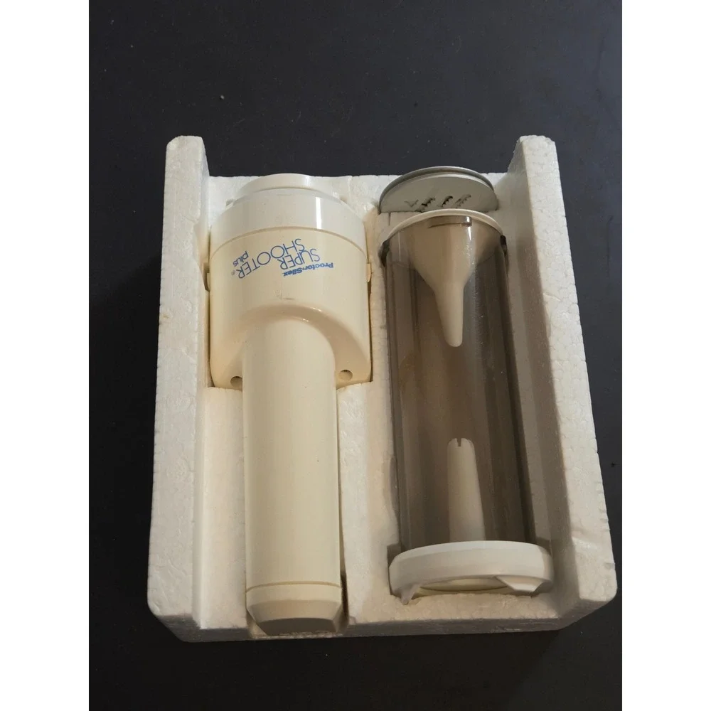 Vintage‎ Proctor-Silex Super Shooter Plus Cordless Cookie Press w/ Box & Manual